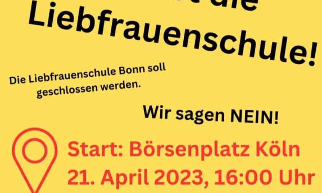 Bonner Liebfrauenschule soll schließen - Eltern solidarisieren sich