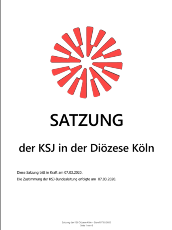 Satzung der KSJ Diözese Köln